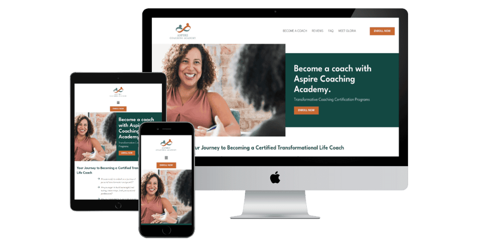 Aspire Coaching Training Website