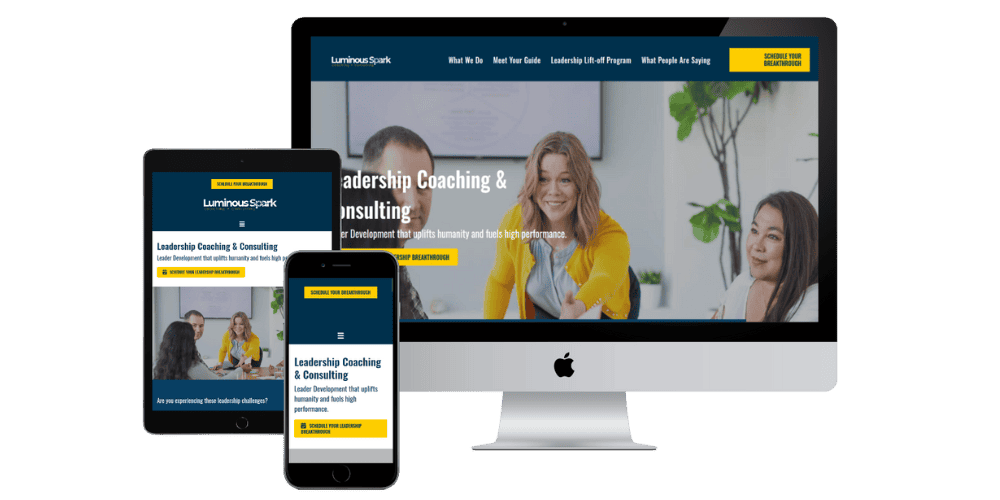 Executive Coaching Website